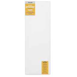 Blick Premier Stretched Cotton Canvas - Gallery Profile, Splined, 10" x 30" (front)