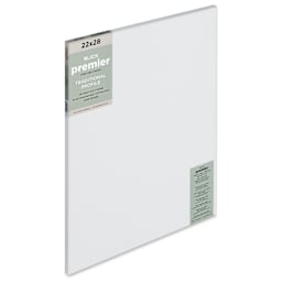 Blick Premier Stretched Cotton Canvas - Traditional Profile, Splined, 22" x 28"