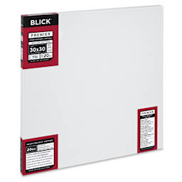 Blick Premier Heavyweight Stretched Cotton Canvas - 30" x 30", 1-3/8" Profile