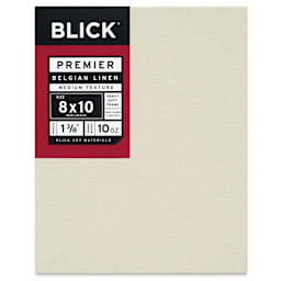 Blick Premier Belgian Linen - 8" x 10", Oil-Primed, 1-3/8" Profile, front