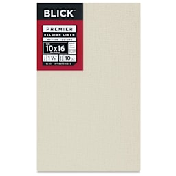 Blick Premier Belgian Linen - 10" x 16", Oil-Primed, 1-3/8" Profile, front