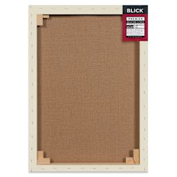 Blick Premier Belgian Linen - 20" x 30", Oil-Primed, 1-3/8" Profile, back with packaging