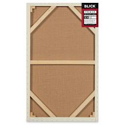 Blick Premier Belgian Linen - 30" x 48", Oil-Primed, 1-3/8" Profile, back with packaging