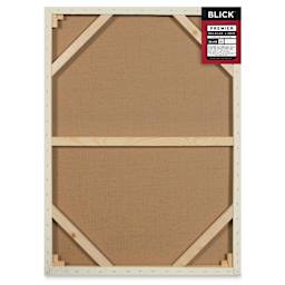 Blick Premier Belgian Linen - 36" x 48", Oil-Primed, 1-3/8" Profile, back with packaging