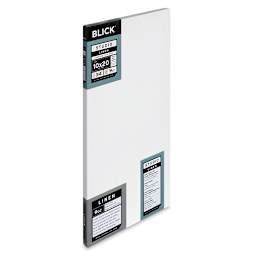 Blick Studio Linen Stretched Canvas - 10" x 20", Traditional 3/4" Profile (side view)