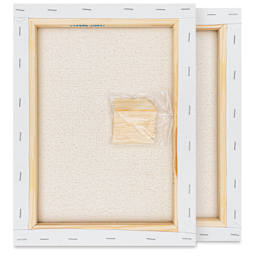 Blick Academic Cotton Stretched Canvas Pack - 9" x 12", Pkg of 2 back