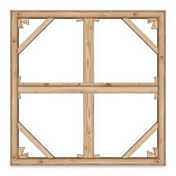 Masterpiece B2 Stretcher Kit with Braces - 48" x 48", With Brace