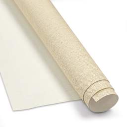 Utrecht Studio Acrylic-Primed Cotton Canvas Roll - 60" x 6 yds, close-up of roll