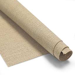 Blick Unprimed Belgian Linen Canvas - Type 144, 84" x 25 yds, Rolled, close-up of roll
