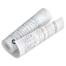 Tempaper Removable Wallpaper - City Border