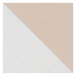 Masterpiece Sausalito Primed Cotton Canvas - Swatch Primed diagonally to show contrast