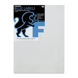 Fredrix Blue Label Cotton Canvas - 18" x 24", Gallery Profile 1-3/8"