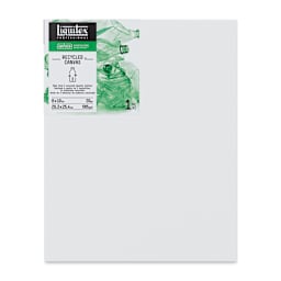 Liquitex Recycled Stretched Canvas - 8" x 10", 3/4" Traditional Profile, front view