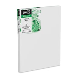 Liquitex Recycled Stretched Canvas - 8" x 10", 3/4" Traditional Profile, at an angle