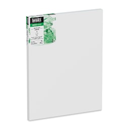 Liquitex Recycled Stretched Canvas - 11" x 14", 3/4" Traditional Profile, at an angle