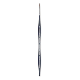 Winsor & Newton Professional Watercolor Synthetic Sable Brush - Round, Size 2/0, Short Handle