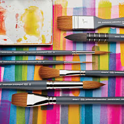 Winsor & Newton Professional Watercolor Synthetic Sable Brushes