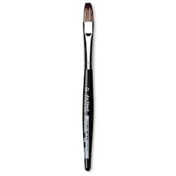 Da Vinci Casaneo Synthetic Squirrel Watercolor Brush - Flat, Size 10, Xtra Short Handle
