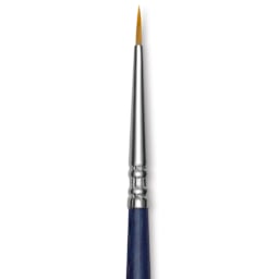 Escoda Chronos Brush - Short Handle, Round, Size 0, close-up
