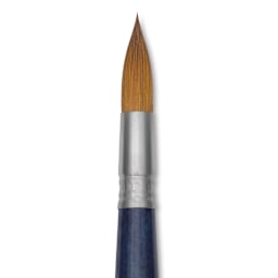 Escoda Chronos Brush - Short Handle, Mop, Size 10, close-up