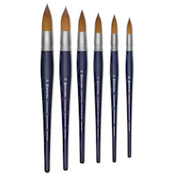 Escoda Chronos Brush - Short Handle, Mop brushes in various sizes