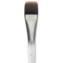 Princeton Synthetic Clear Handle Brush - Wash, Short Handle, 1"