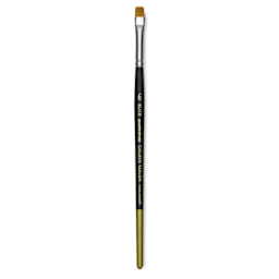 Blick Masterstroke Golden Taklon Brush - Chisel Blender, Short Handle, Size 6