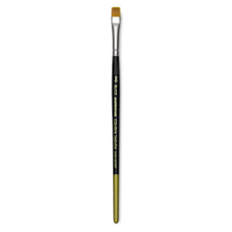 Blick Masterstroke Golden Taklon Brush - Chisel Blender, Short Handle, Size 8
