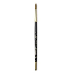 Silver Brush Renaissance Red Sable Brush - Round, Short Handle, Size 6