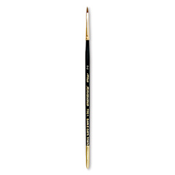Silver Brush Renaissance Red Sable Brush - Cat's Tongue, Short Handle, Size 2