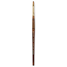 Escoda Reserva Kolinsky-Tajmyr Sable Brush - Bright, Short Handle, Size 4 (full length)