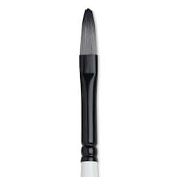 Winsor & Newton Artists’ Acrylic Brush - Filbert, Long Handle, Size 4