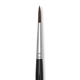 Da Vinci Top Acryl Synthetic Brush - Round, Short Handle, Size 4