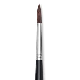 Da Vinci Top Acryl Synthetic Brush - Round, Short Handle, Size 8