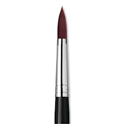 Da Vinci Top Acryl Synthetic Brush - Round, Short Handle, Size 16 close up
