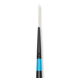 Princeton Series 6500 Aspen Synthetic Brush - Size 2, Liner, Long Handle, close-up