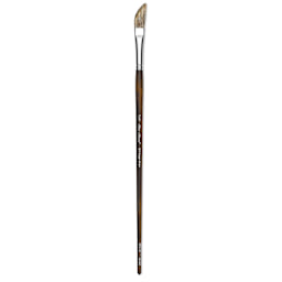 Silver Brush Monza Synthetic Mongoose Artist Brush - Long Handle, Dagger Striper, Size 1/2"