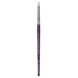 Silver Brush Silver Silk 88 Synthetic Brush - Short Handle, Deerfoot, Size 1/4"