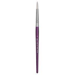 Silver Brush Silver Silk 88 Synthetic Brush - Short Handle, Round, Size 8