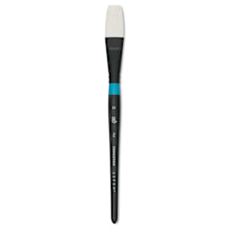 Princeton Aspen Synthetic Brush - Short Handle, Flat, Size 10