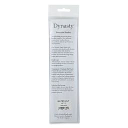 Dynasty Water Lily Watercolor Brushes - Set 10, Set of 4, back of the packaging