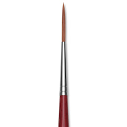 Da Vinci Cosmotop Spin Brush - Rigger, Short Handle, Size 6, close-up