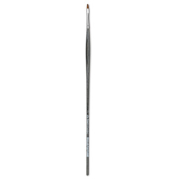 Da Vinci Colineo Synthetic Kolinsky Sable Brush - Flat, Size 2, Long Handle