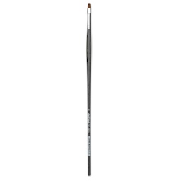 Da Vinci Colineo Synthetic Kolinsky Sable Brush - Flat, Size 4, Long Handle