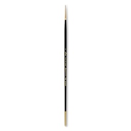 Silver Brush Renaissance Red Sable Brush - Round, Long Handle, Size 1