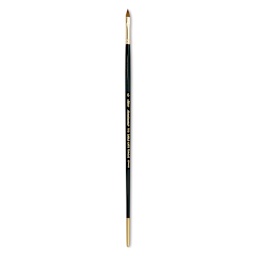 Silver Brush Renaissance Red Sable Brush - Cat's Tongue, Long Handle, Size 6