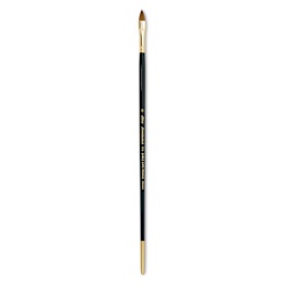 Silver Brush Renaissance Red Sable Brush - Cat's Tongue, Long Handle, Size 8