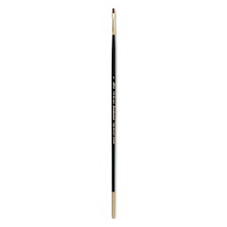Silver Brush Renaissance Red Sable Brush - Bright, Long Handle, Size 1