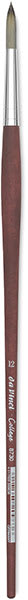 Da Vinci College Synthetic Brush - Round, Long Handle, Size 12