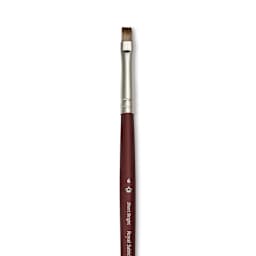 Royal & Langnickel SableTek Brush - Short Bright, Short Handle, Size 6